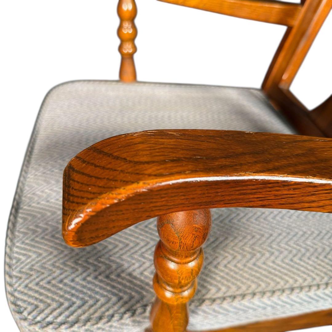 HR803 三越ブルージュ　アームチェア　ダイニングチェア