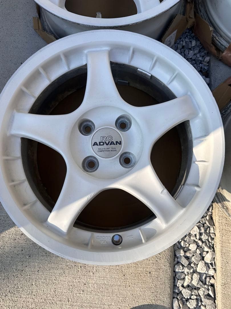 ADVAN RC アドバン15インチホイール6.5j 114.3 4本セット