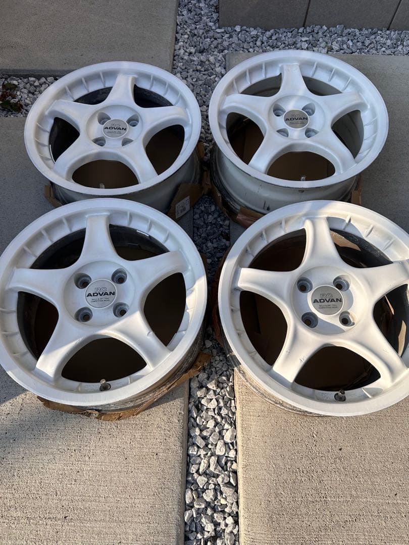 ADVAN RC アドバン15インチホイール6.5j 114.3 4本セット