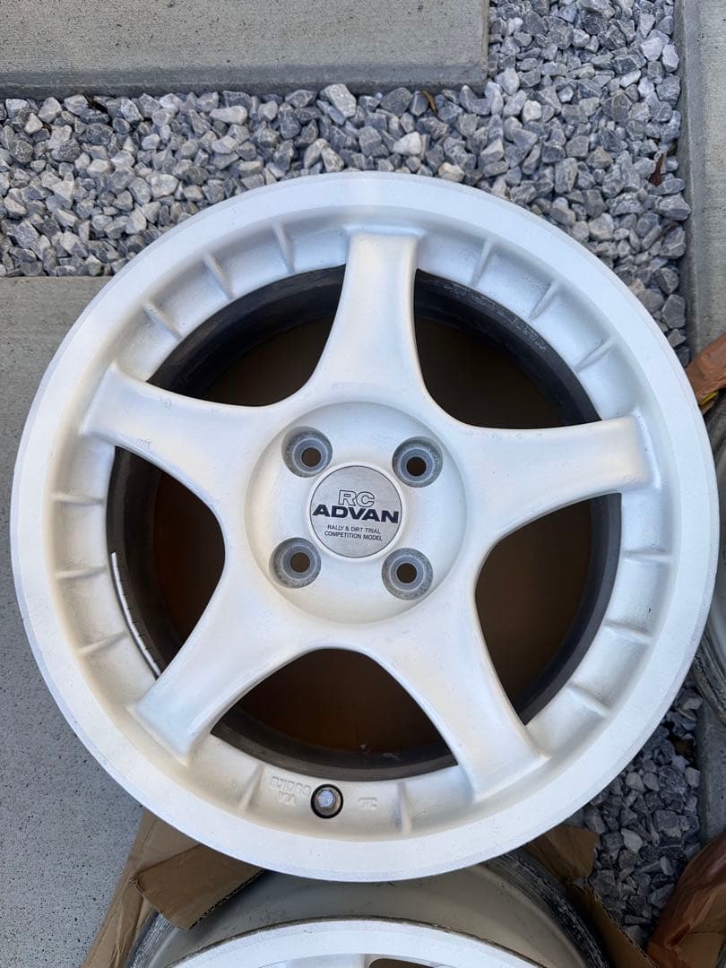 ADVAN RC アドバン15インチホイール6.5j 114.3 4本セット