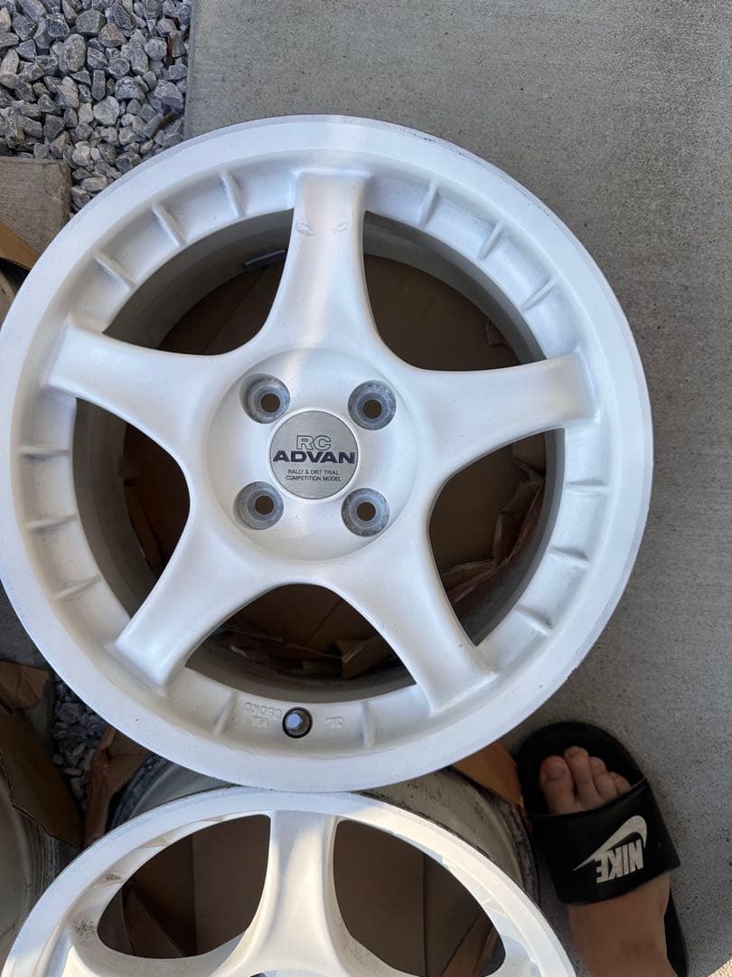 ADVAN RC アドバン15インチホイール6.5j 114.3 4本セット