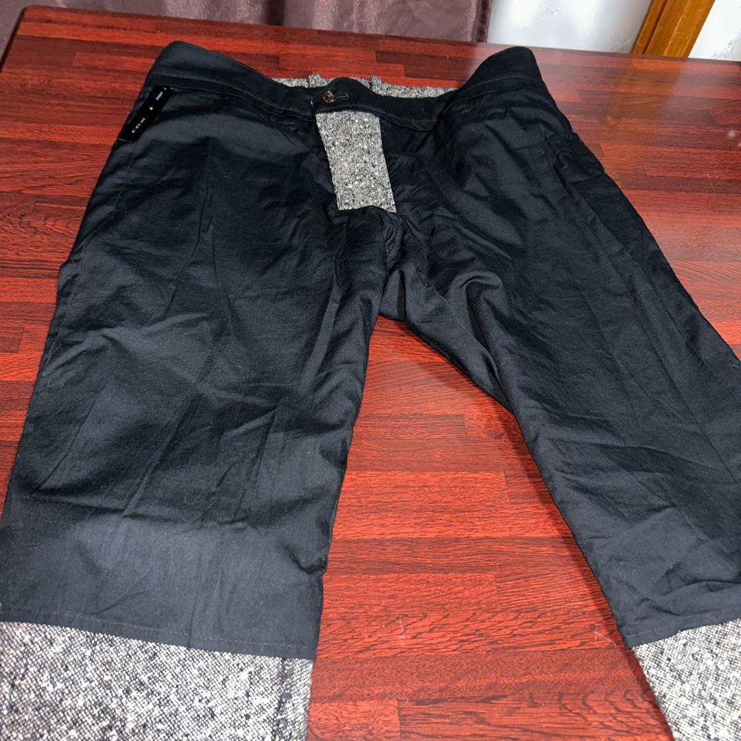 ヤコ様　　　　wjk ネップツイード　クロップドパンツ　M 最上級　ホワイトタグ