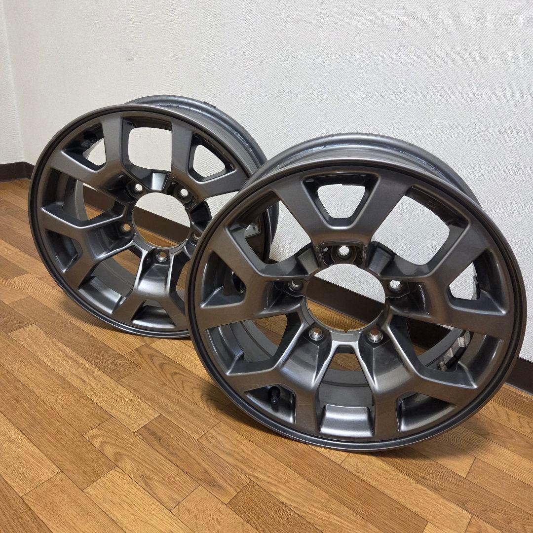 スズキ ジムニー シエラ 15インチ 純正アルミホイール 2本 ①