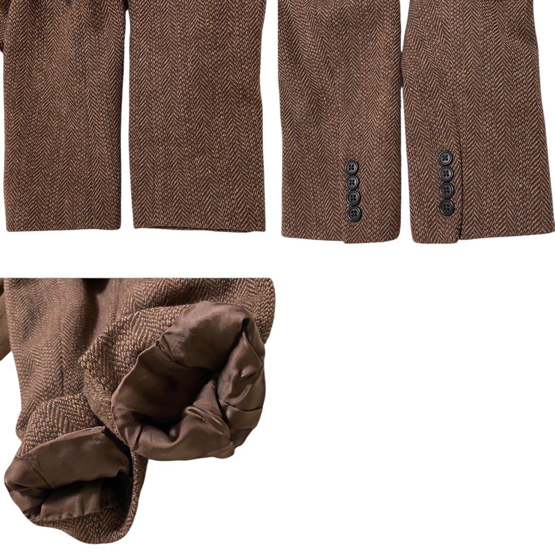 RALPH LAUREN ラルフローレン【美品】ツイード ロングチェスターコート