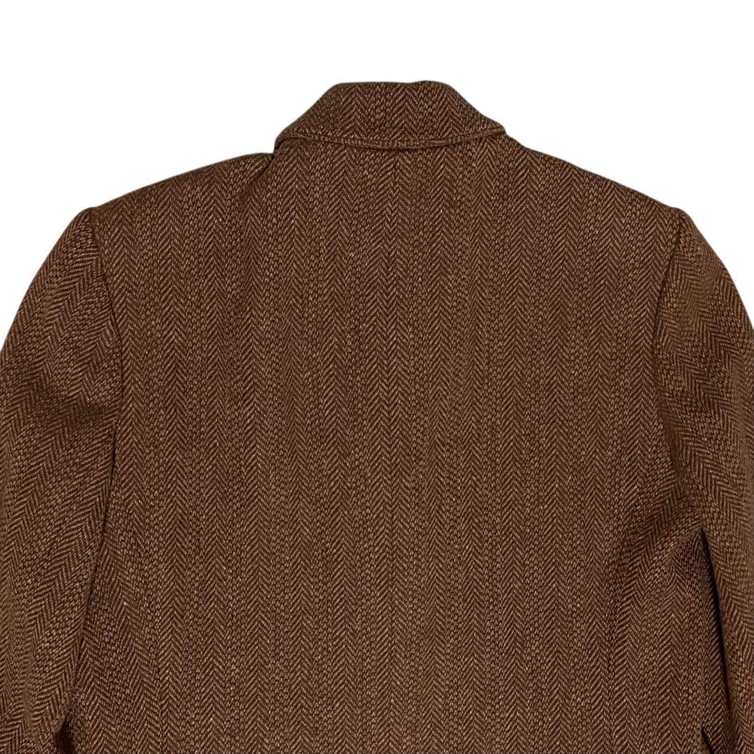 RALPH LAUREN ラルフローレン【美品】ツイード ロングチェスターコート