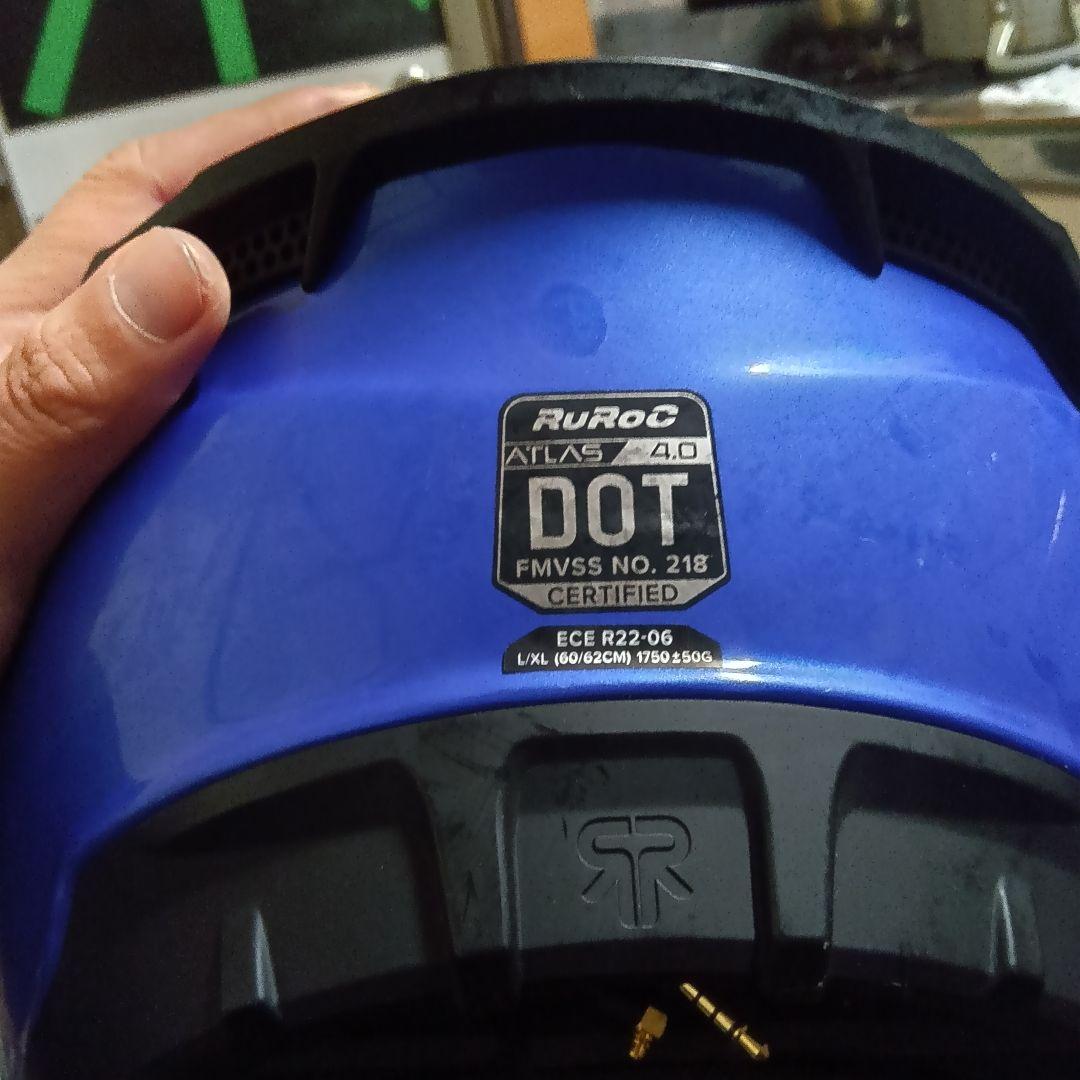 け*け様 Ruroc Atlas 4.0 フルフェイスヘルメット LXL
