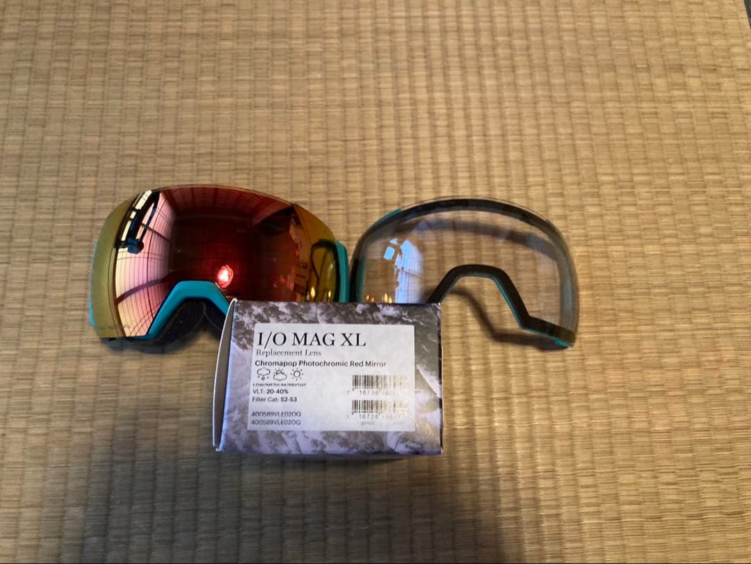 Kanrekiさん専用　ゴーグル調光ChromaPop Red Mirror