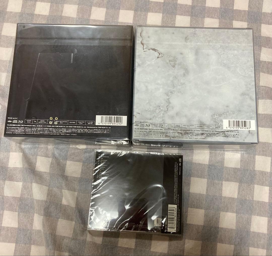 【特典つき、新品未開封】Number_i CD 平野紫耀　神宮寺勇太　岸優太