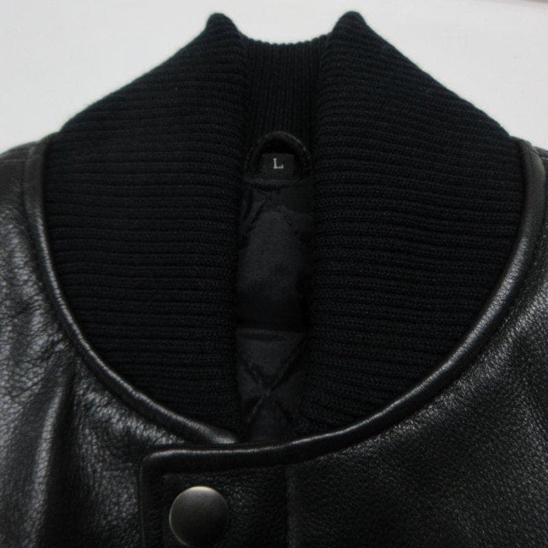 MY1927美品■ダイエーホークス■牛革 レザー スタジャン 優勝記念 L