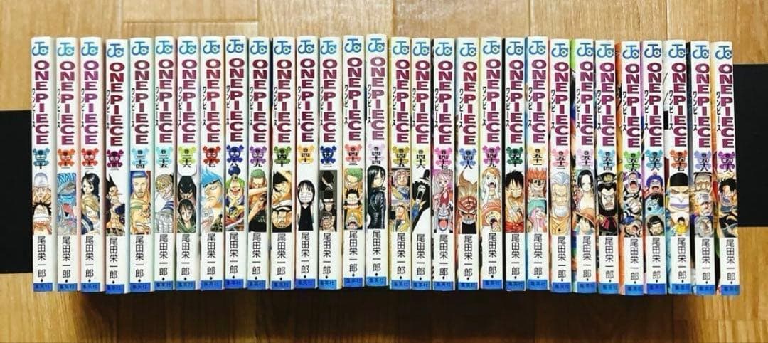 【状態良好】ワンピース 1〜107巻+クイズブック1冊　初版