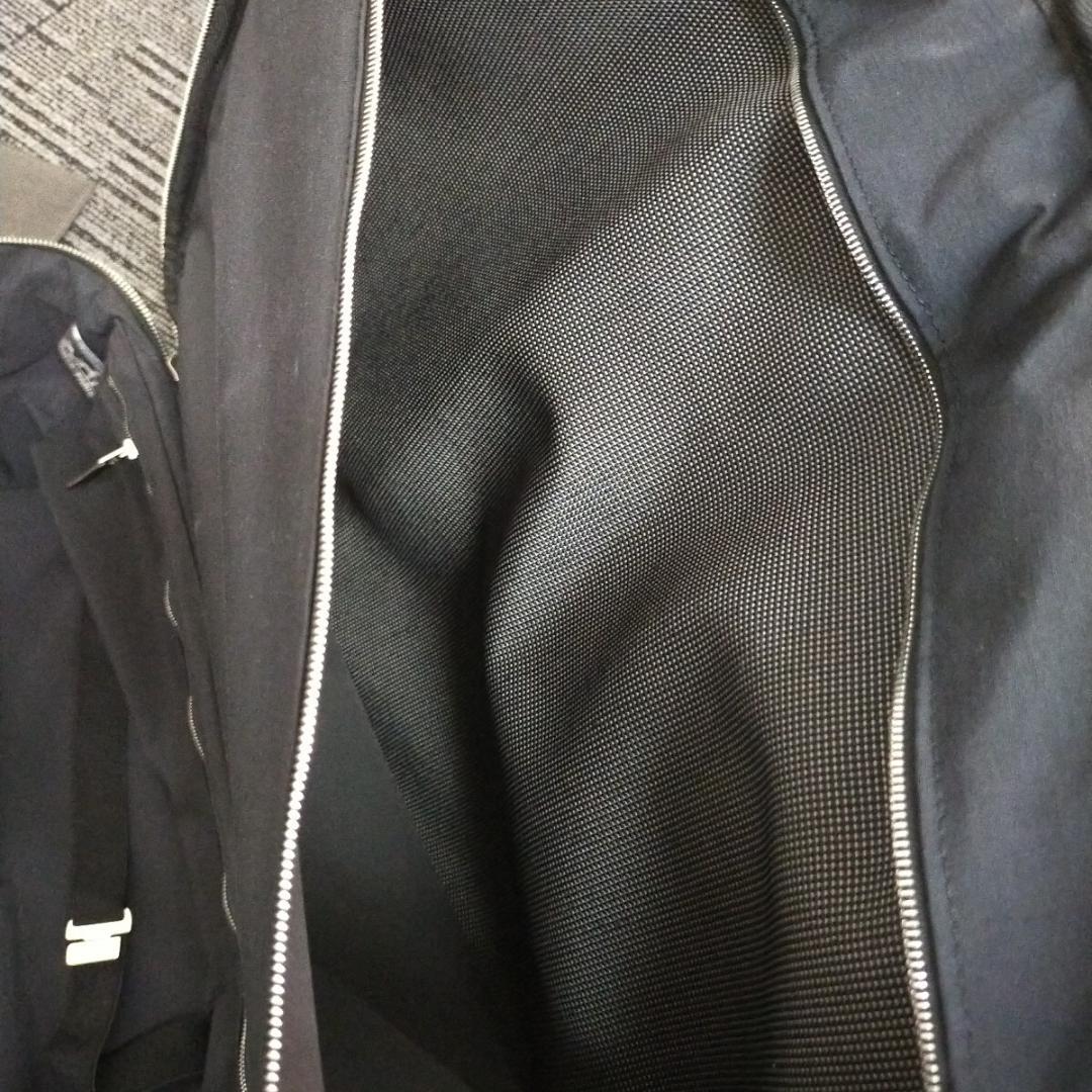 HERMES エールライン キャリーケース キャンバス ブラック スーツケース