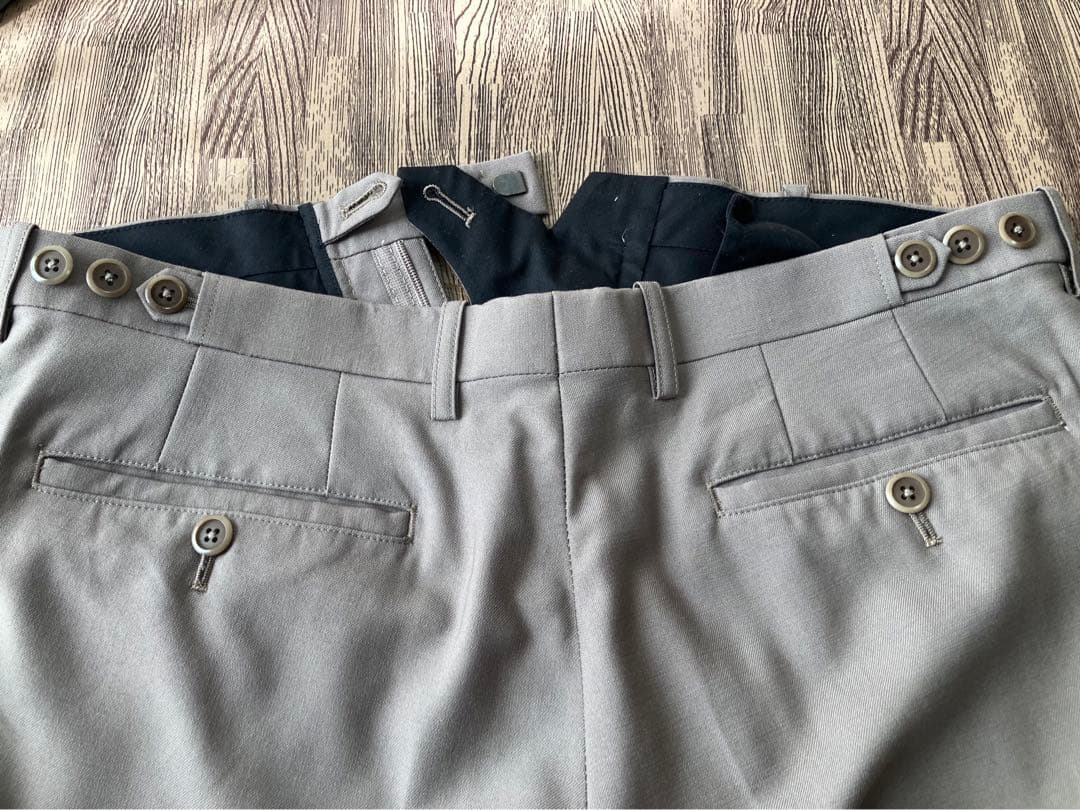 lad musician ラッドミュージシャン　スーツ セットアップ ベージュ