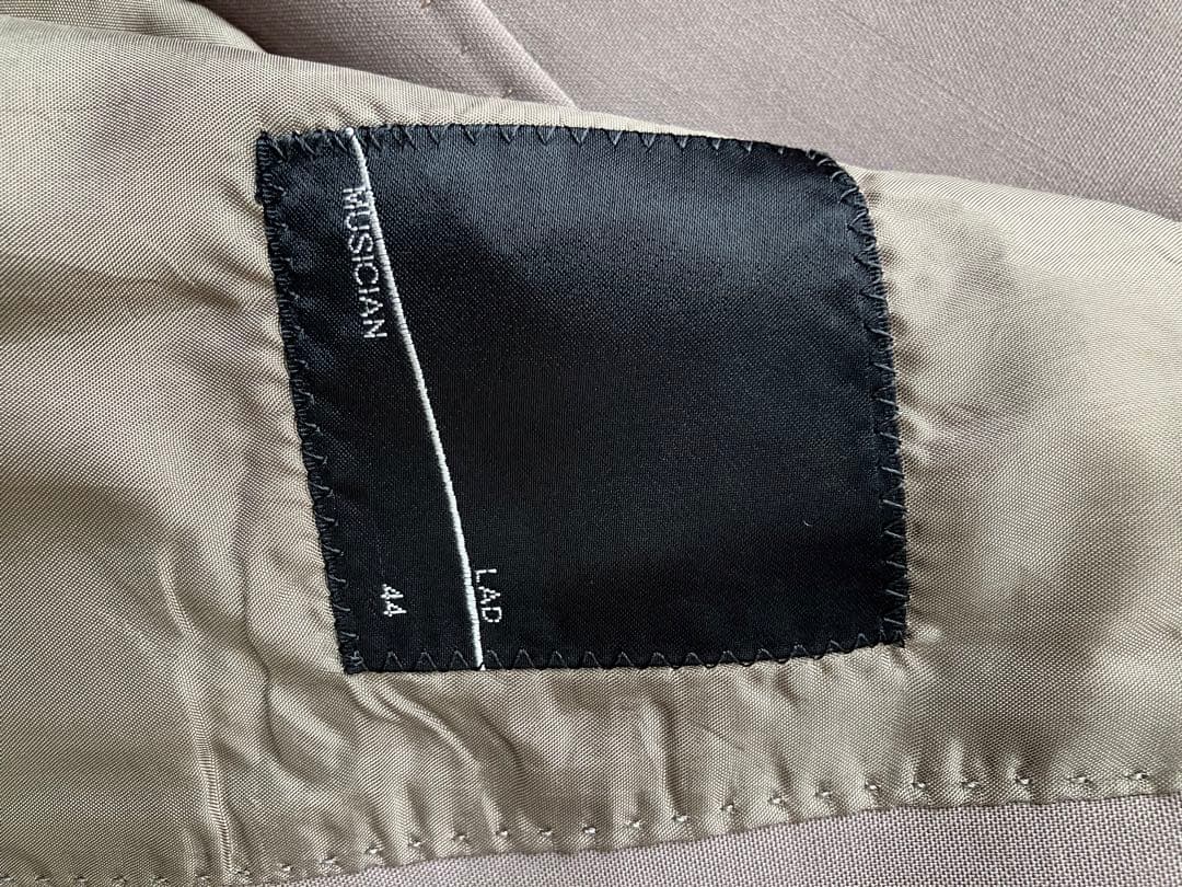 lad musician ラッドミュージシャン　スーツ セットアップ ベージュ