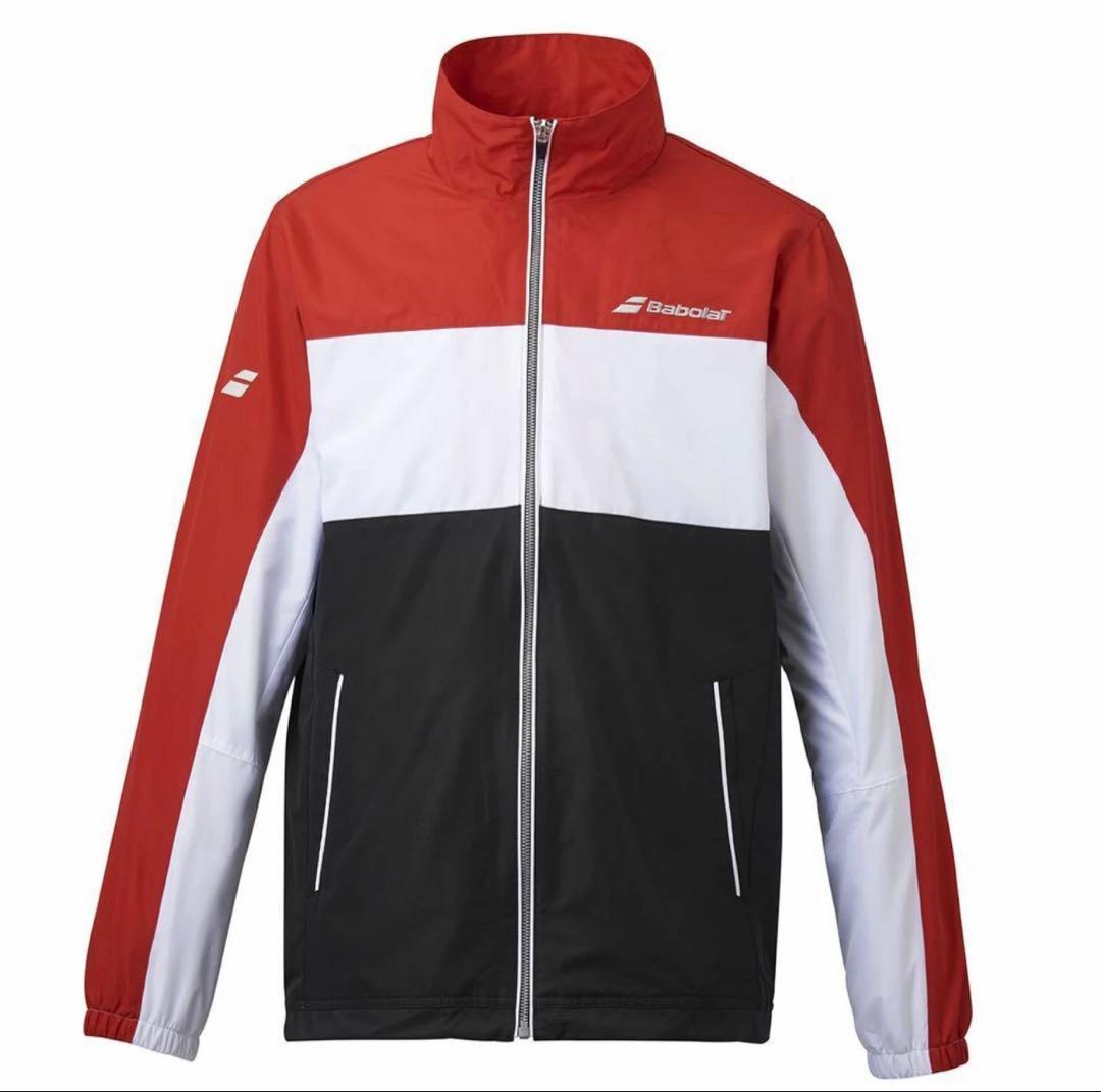 Babolat テニス　ウィンドジャケット・パンツセット　上下セット　M 赤黒