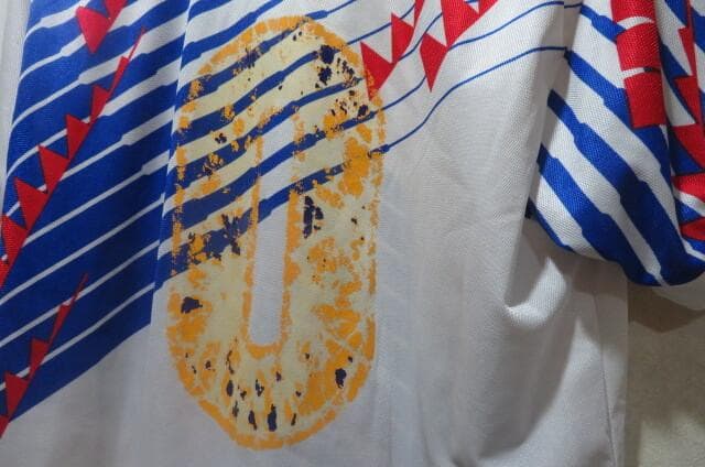 ドーハの悲劇モデル　日本代表　asicsアシックス　ユニフォーム　0番訳あり