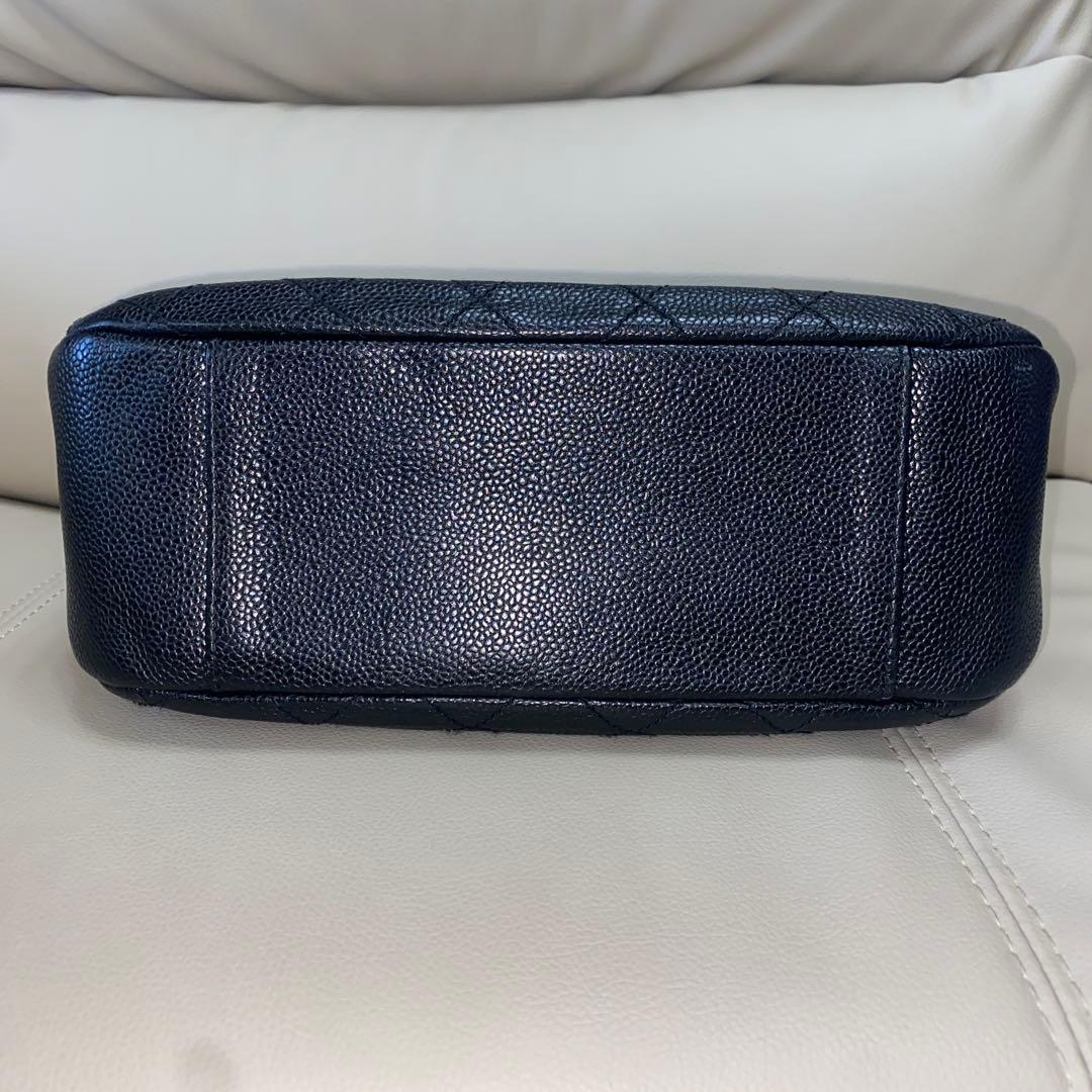 CHANEL シャネル キルティング ショルダーバッグ キャビアスキン