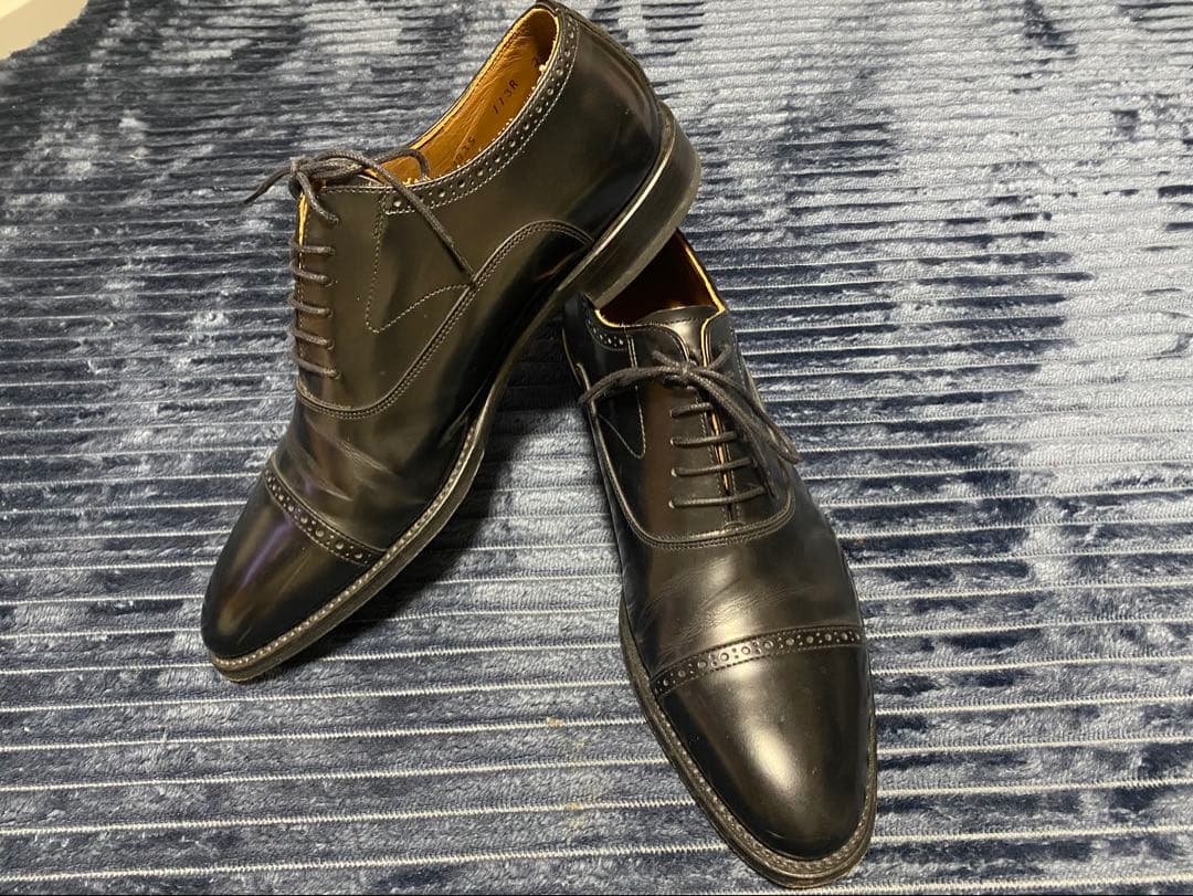 REGAL リーガル ビジネスシューズ ストーリーチップ 25.5EE 裏革