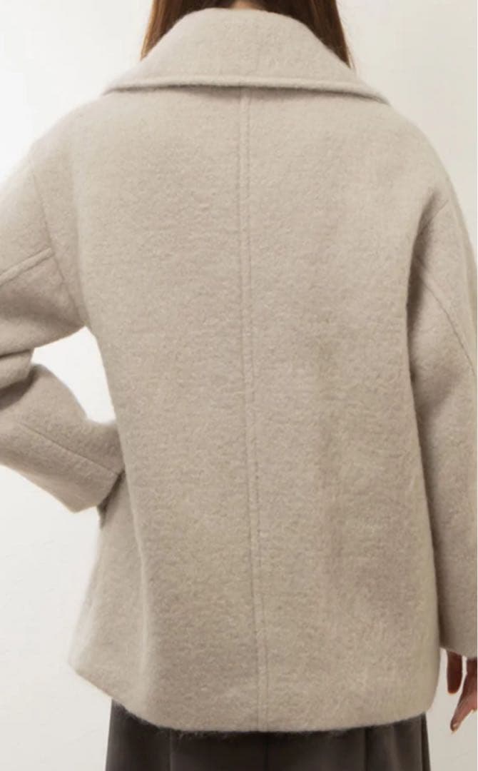 12Twelve Agenda モヘヤシャギーPコート