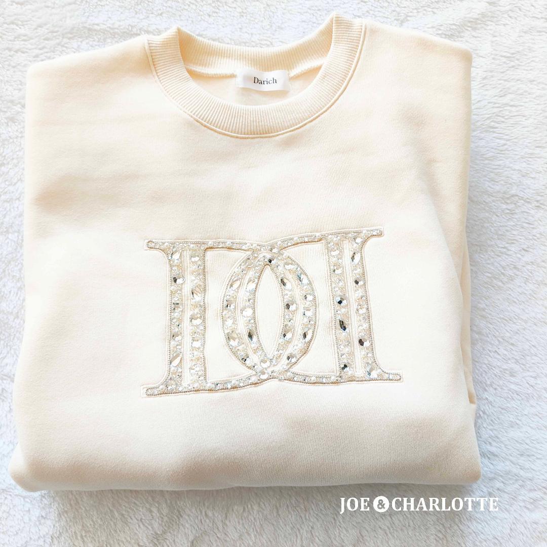 ダーリッチ darich DDロゴビジュースウェットプルオーバー イエロー