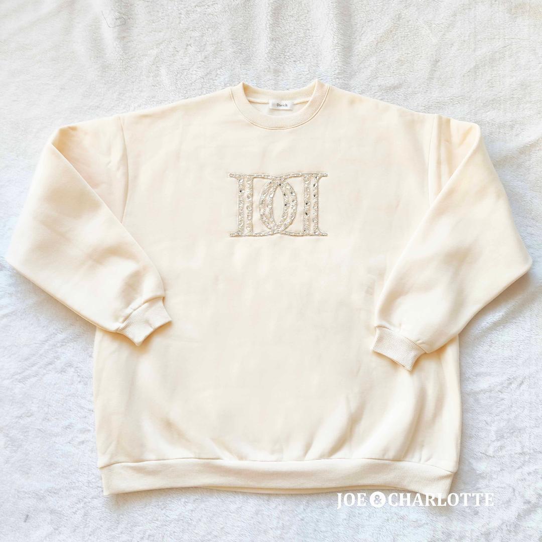 ダーリッチ darich DDロゴビジュースウェットプルオーバー イエロー