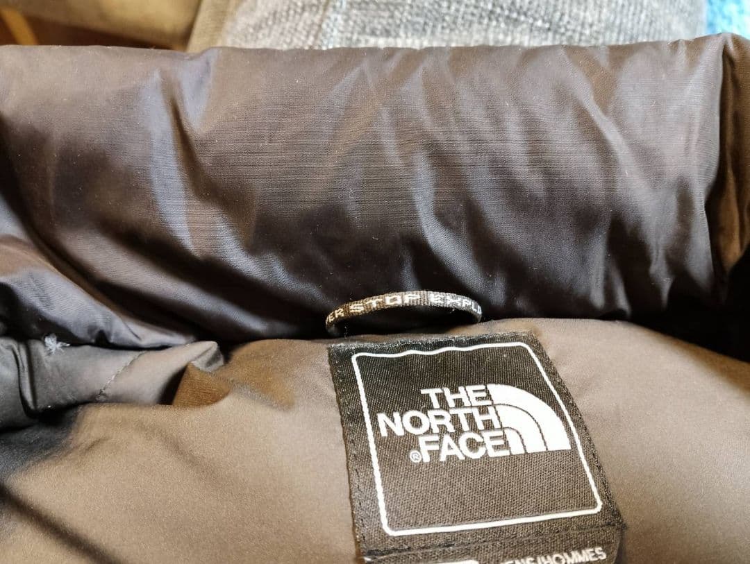 THE NORTH FACE ダウンベスト S　お洒落なブラウンカラー