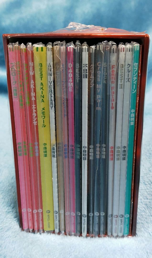 中森明菜　AKINA BOX 1982-1989 CD18枚組 完全生産限定盤