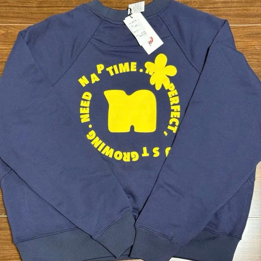 新品 naptime スウェット トレーナー ネイビー ショッパー Nissy