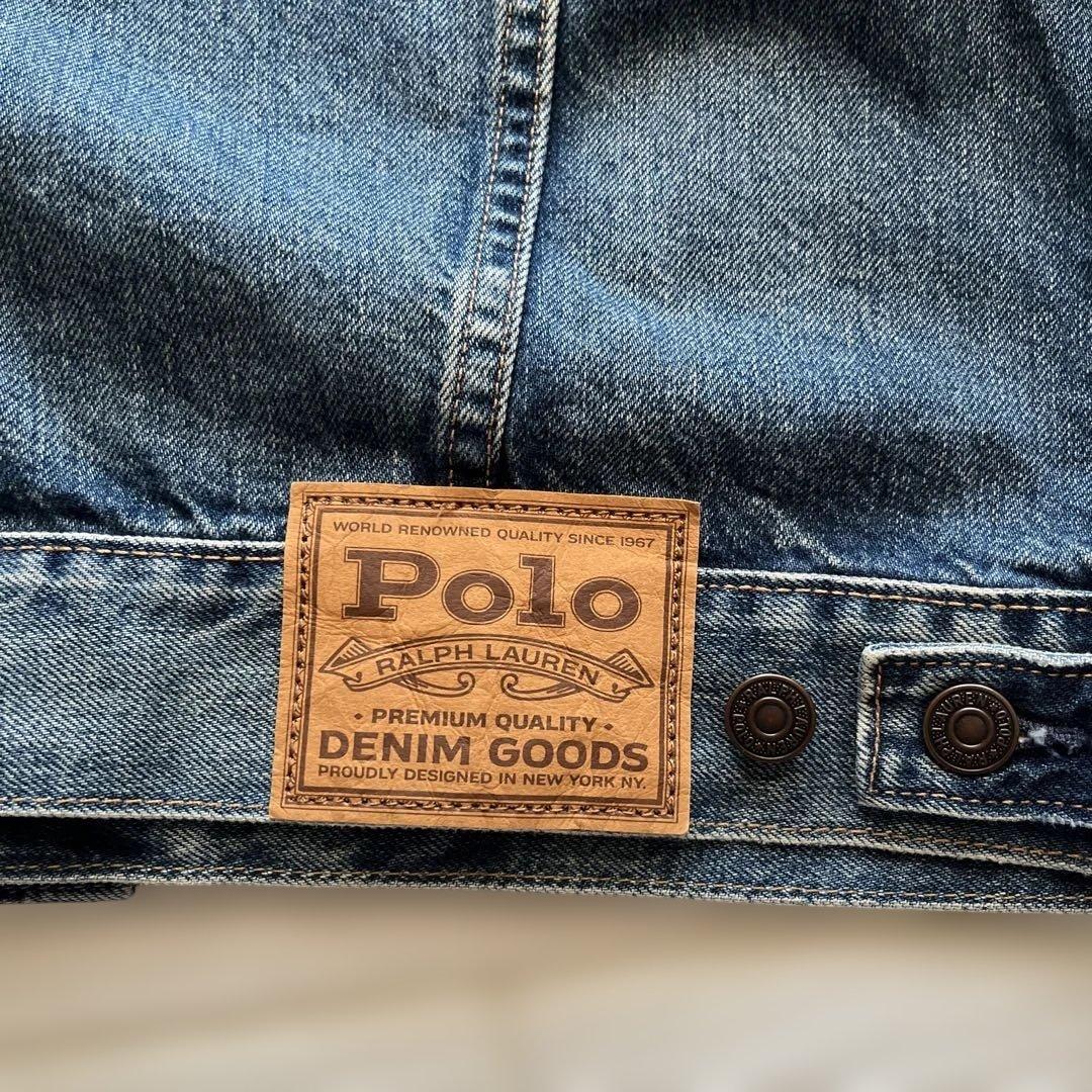 ラルフローレン　ポロ　デニムジャケット デニムブルー　ジャケット