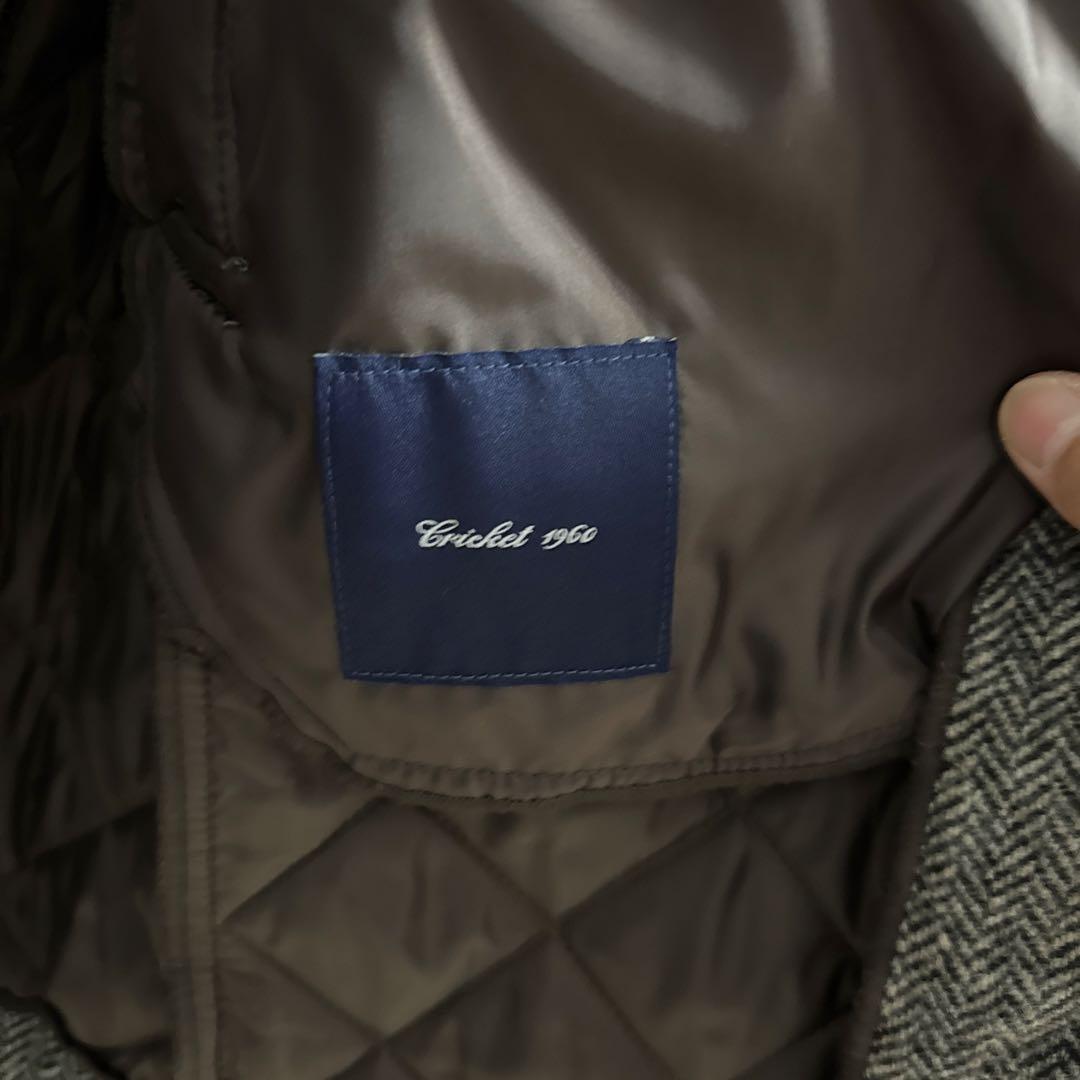 Yorkshire Tweed ウールコート グレー