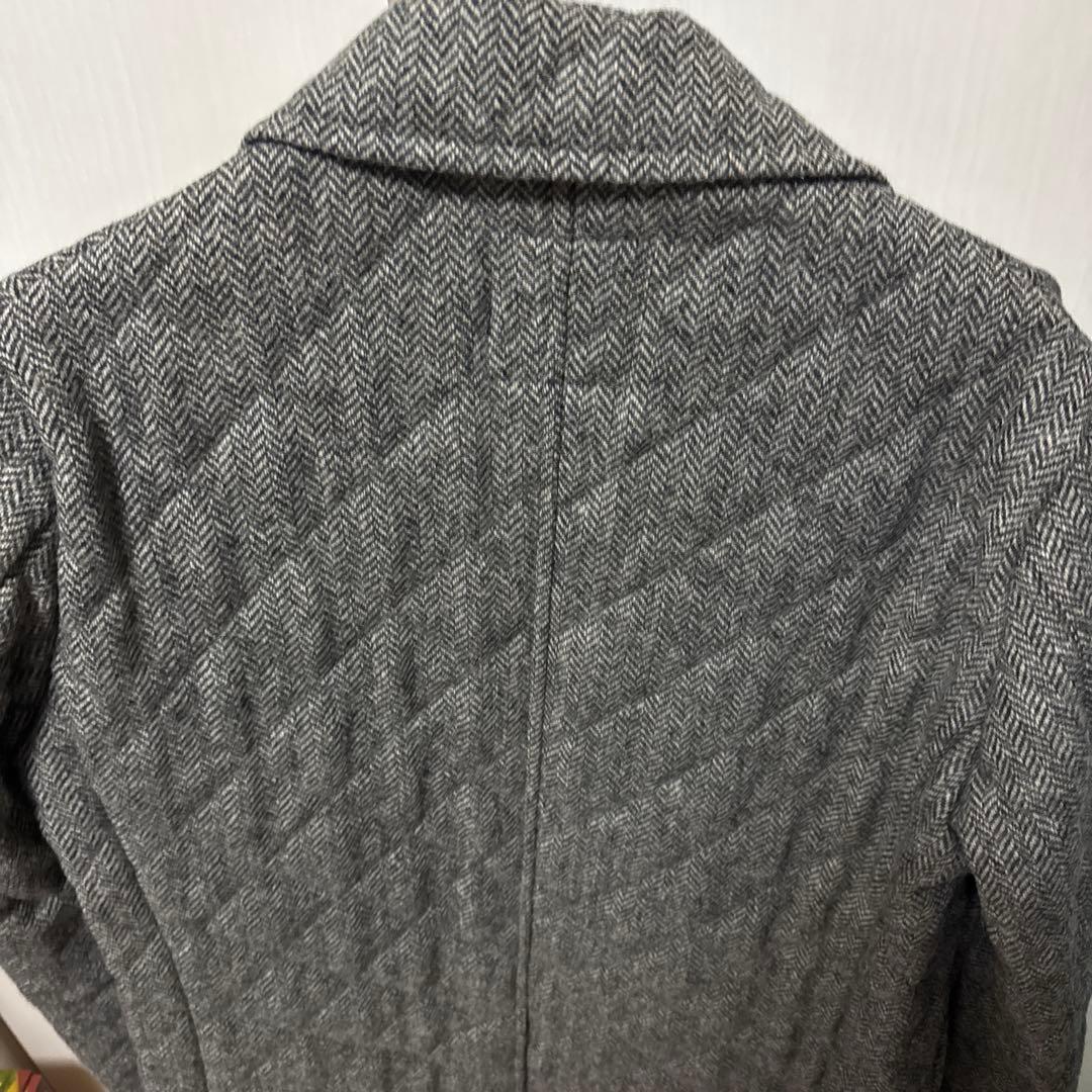 Yorkshire Tweed ウールコート グレー