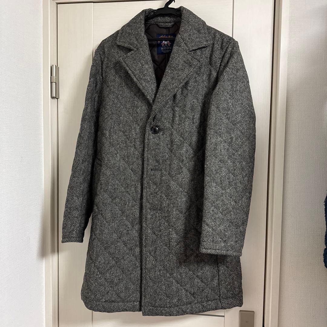 Yorkshire Tweed ウールコート グレー