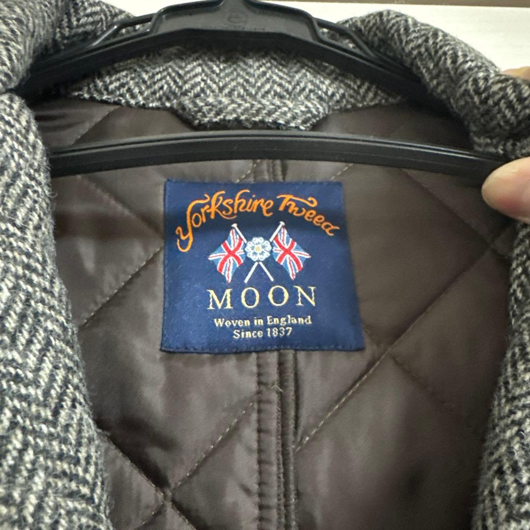 Yorkshire Tweed ウールコート グレー