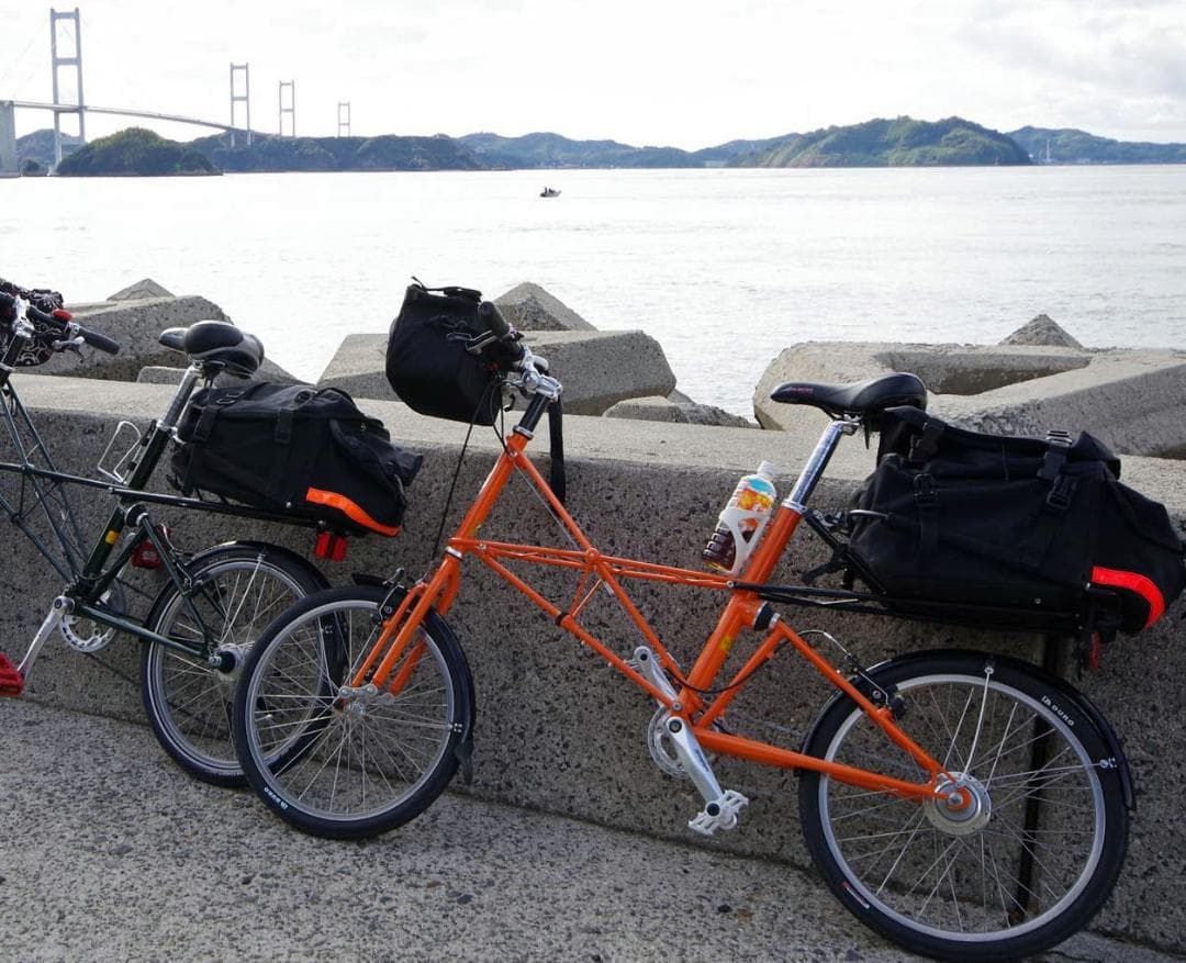 ALEX MOULTON アレックスモールトン TSR-8 オレンジ 分割式