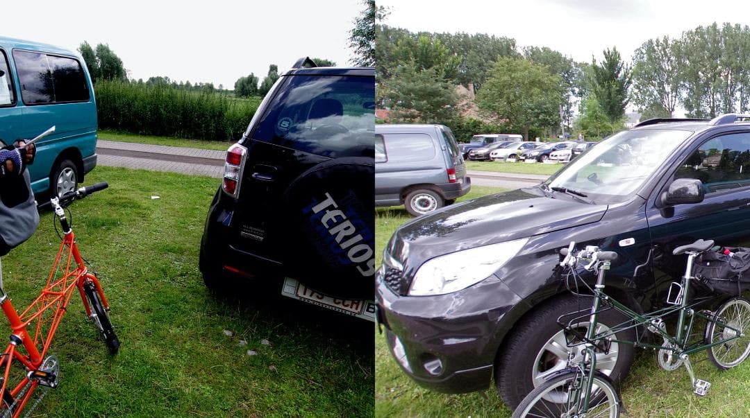 ALEX MOULTON アレックスモールトン TSR-8 オレンジ 分割式