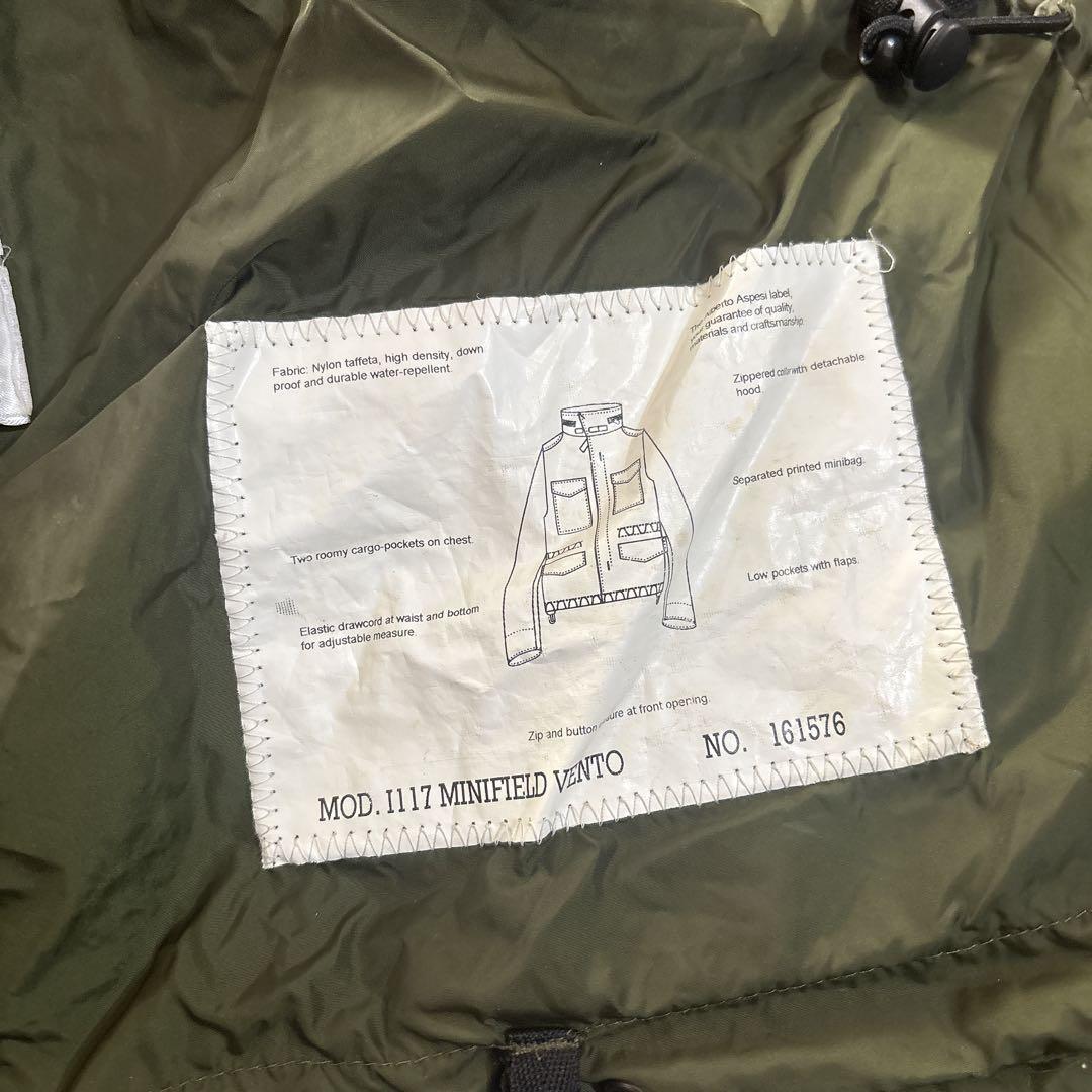 ASPESI アスペジ M-65 フィールドジャケット カーキ 保存袋付き