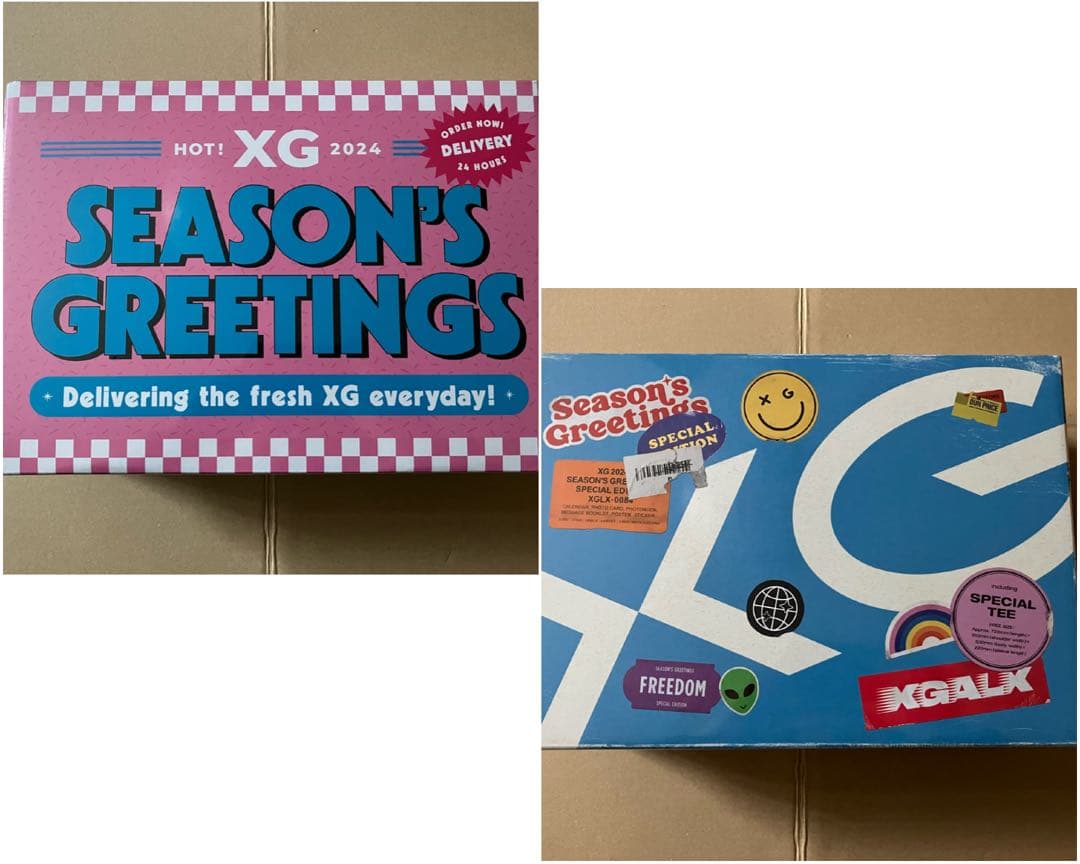 【新品未開封】XG アルバム 2024 シーグリ　2種セット