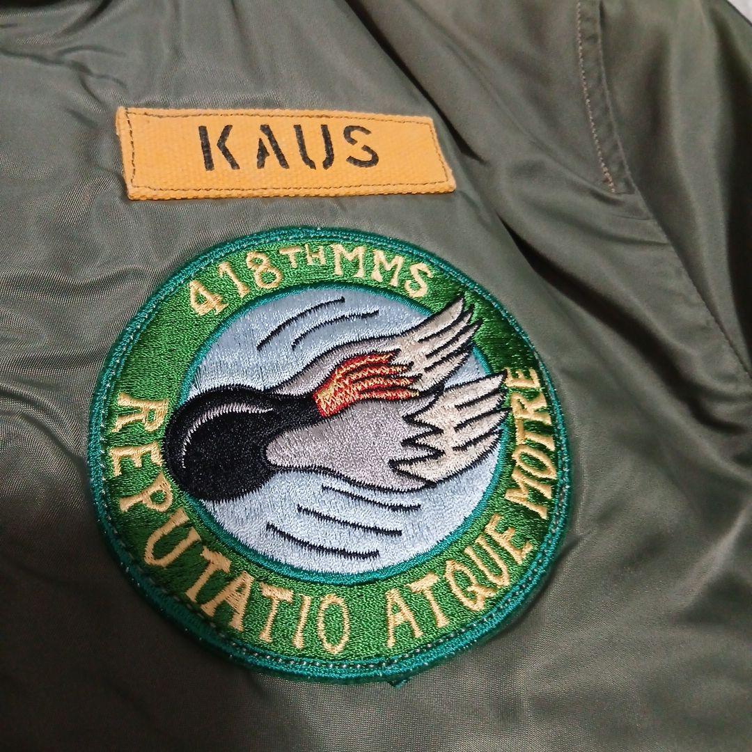 極上M番　バズリクソンズ　MA1 リフレクター カスタム サイズ L