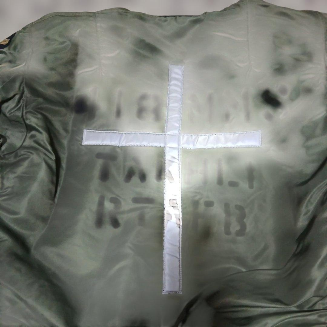 極上M番　バズリクソンズ　MA1 リフレクター カスタム サイズ L