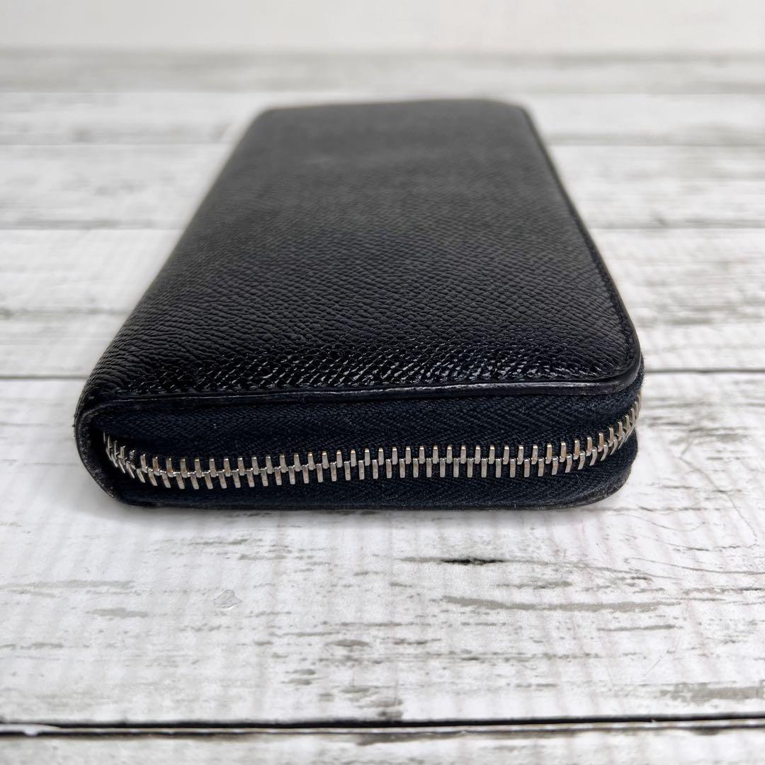 BVLGARI ブルガリ レザー ラウンドファスナー 長財布