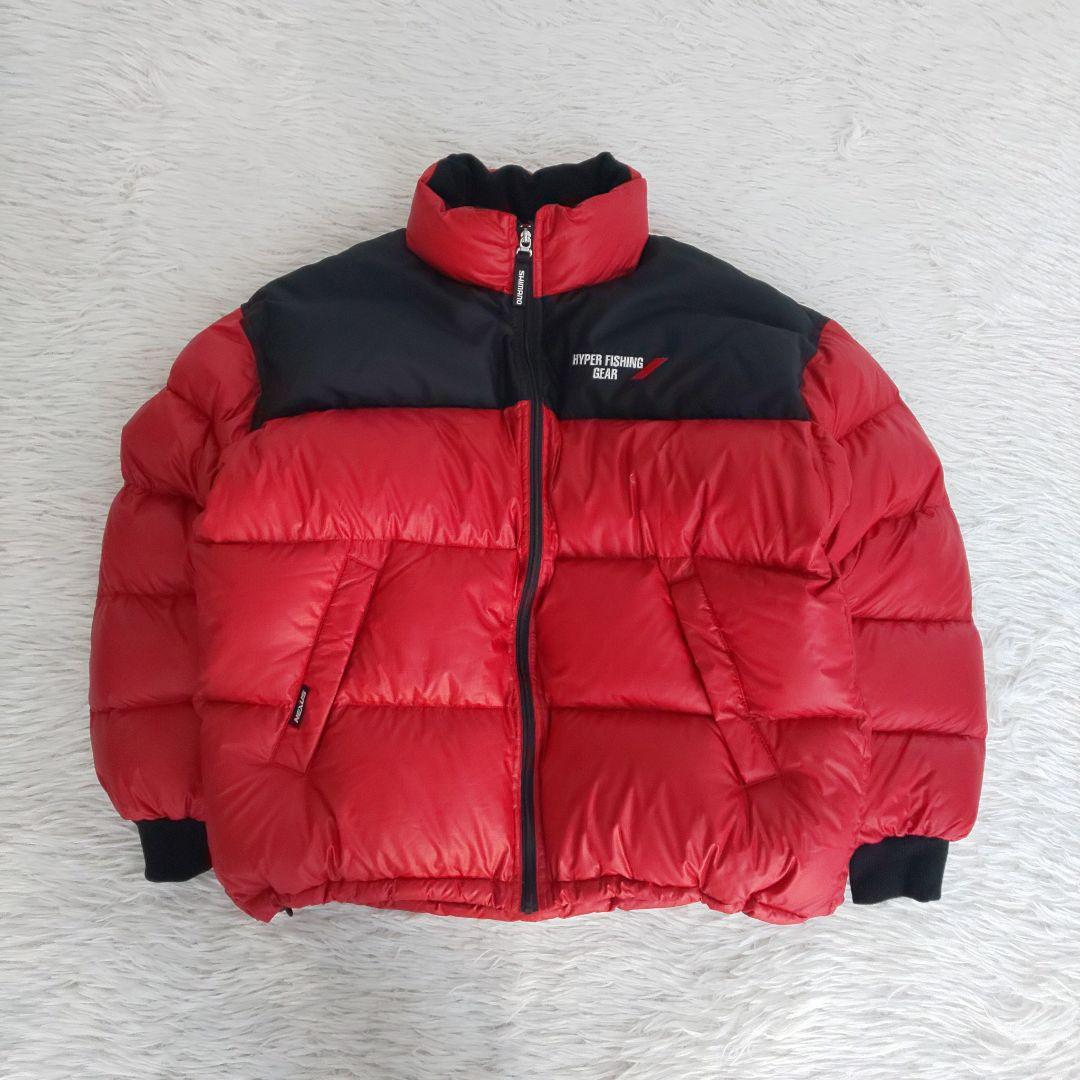 未使用級 SHIMANO ダウン XL サーマルスーツ 上下 極暖 ヌプシ