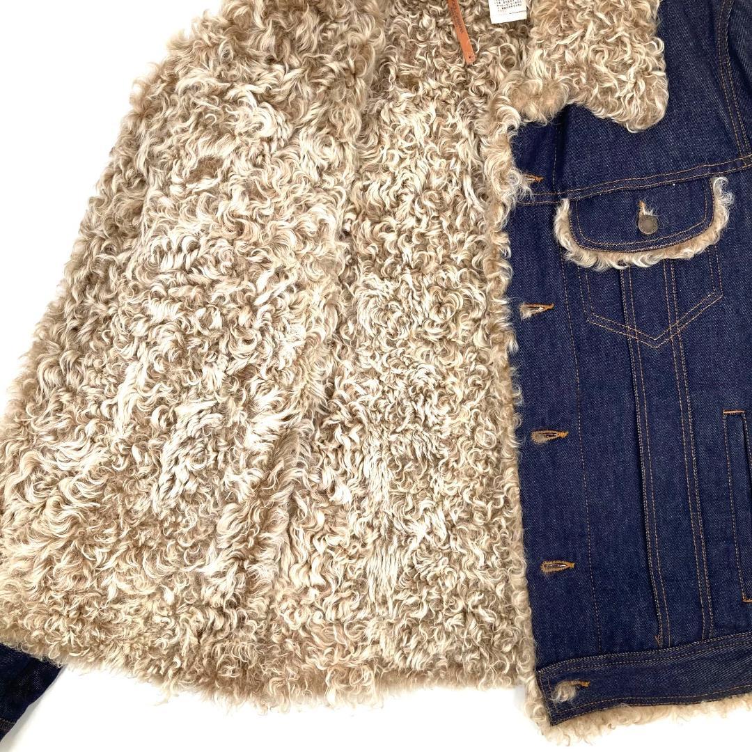 希少 DOLCE&GABBANA　カルガンゴートデニムジャケット　44サイズ