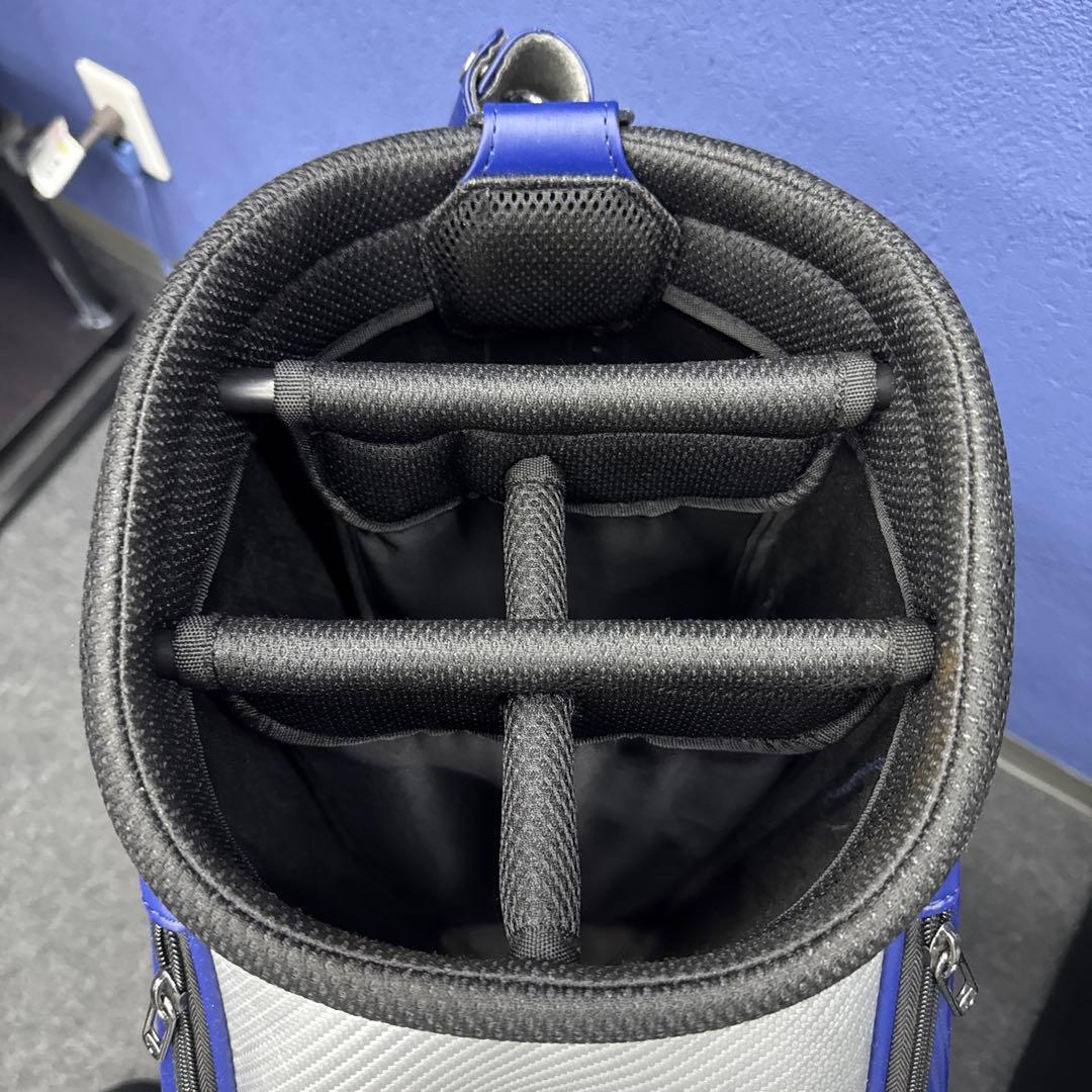 TaylorMade ゴルフ　キャディーバッグ 青/銀　9.5