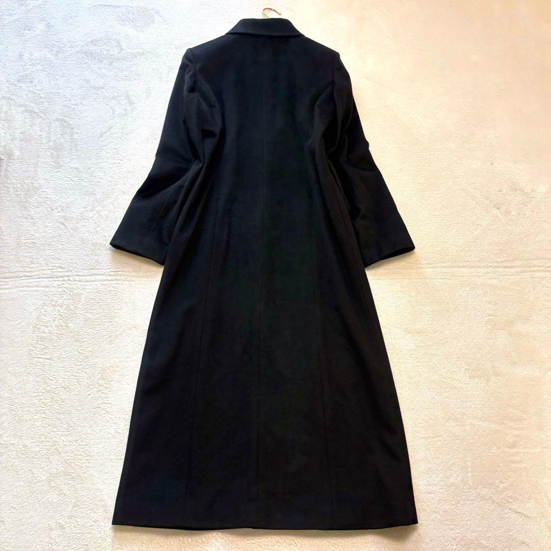 【カシミヤ100%✨️超ロング丈✨クリーニング済】エスプリミュール ロングコート