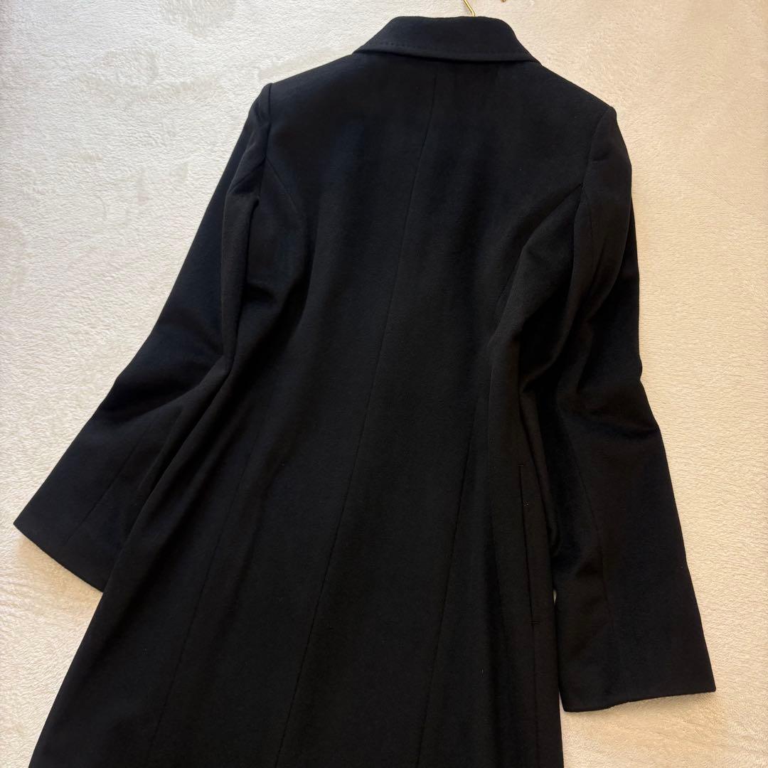 【カシミヤ100%✨️超ロング丈✨クリーニング済】エスプリミュール ロングコート