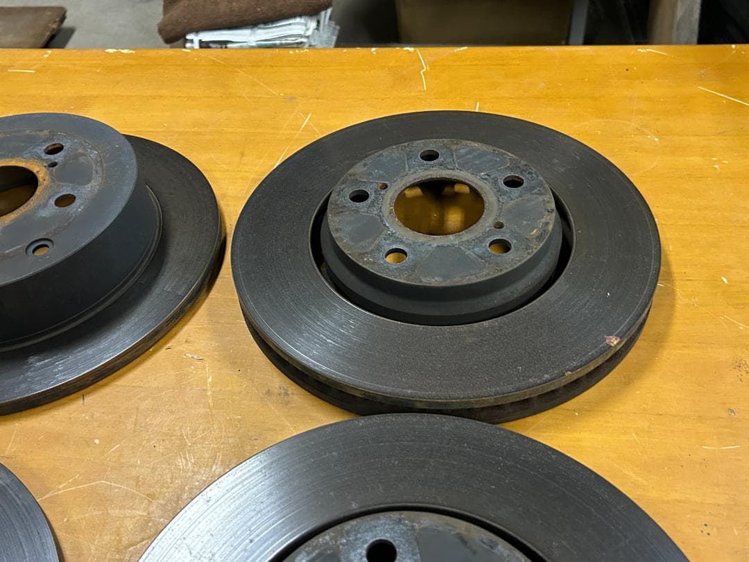 20系アルファード ブレーキローター 前後セット 中古