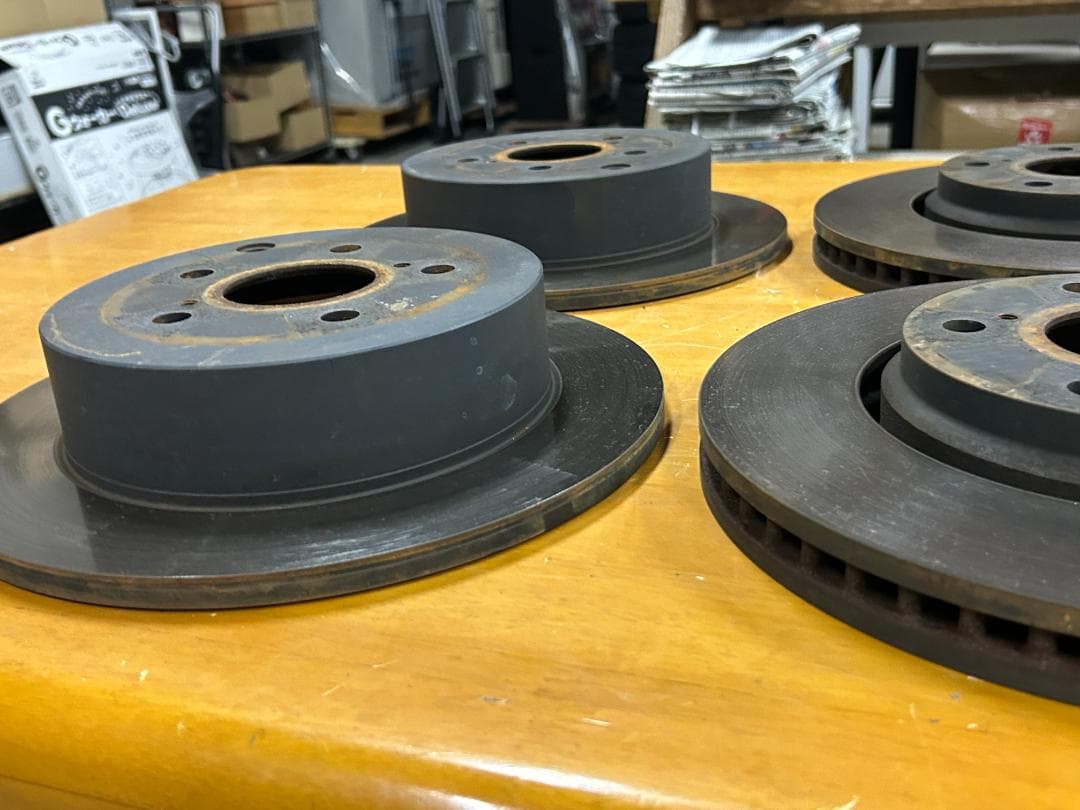 20系アルファード ブレーキローター 前後セット 中古