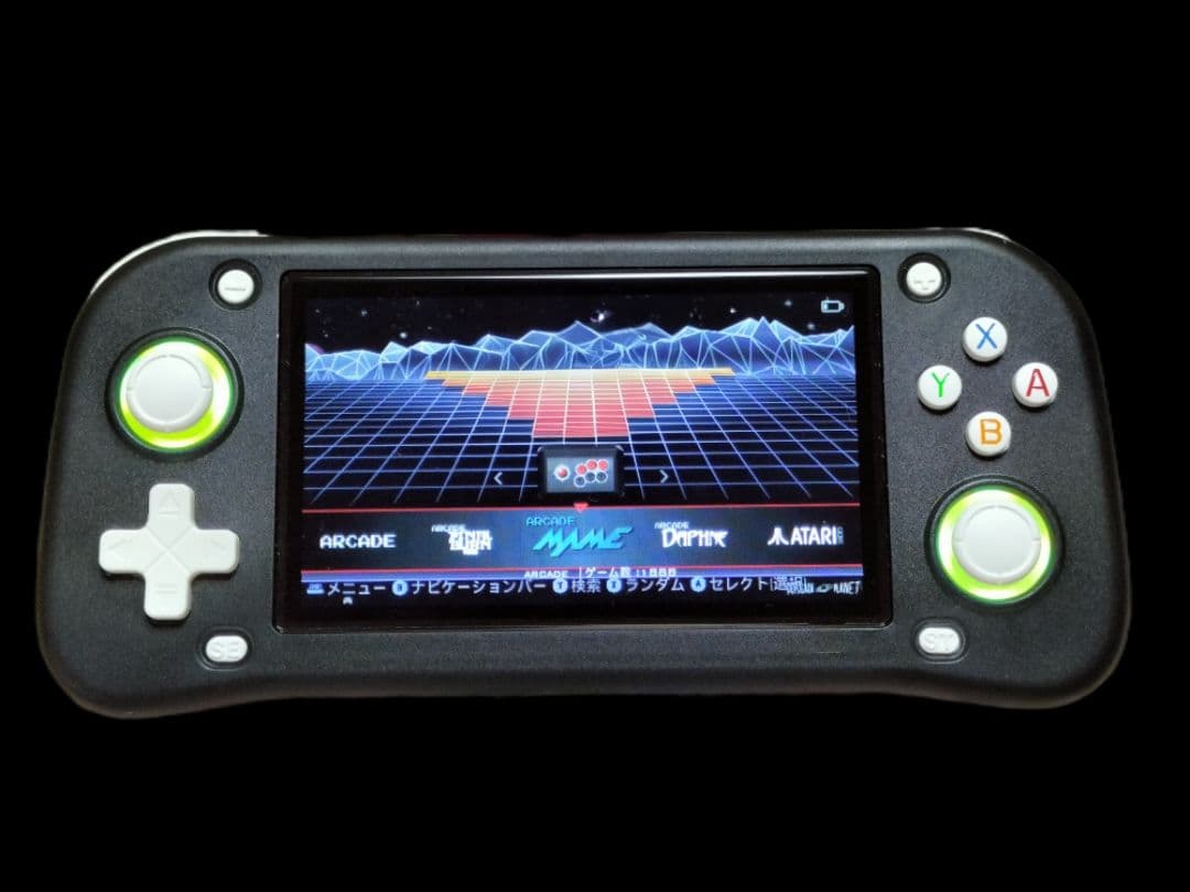 ゲーム機 黒 レトロ キャリングケース付き