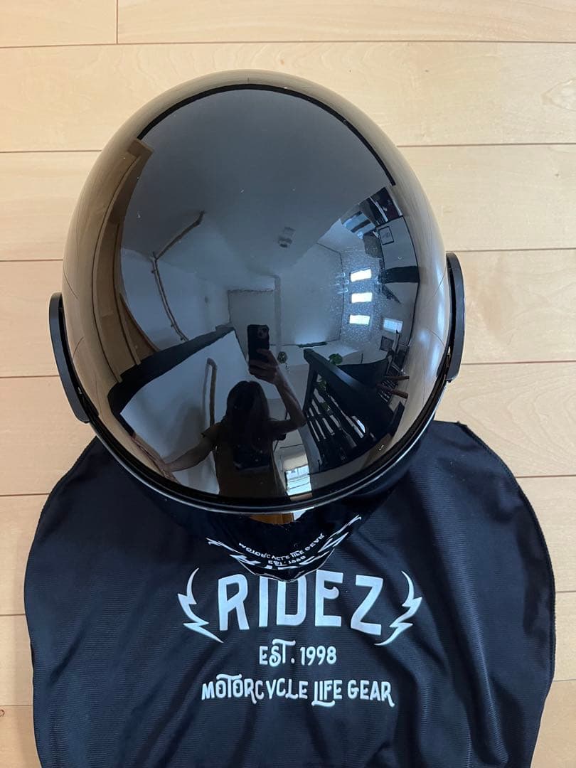 ⭐️シールド3種付⭐️ RIDEZ フルフェイスヘルメット 黒　値下げしました♡