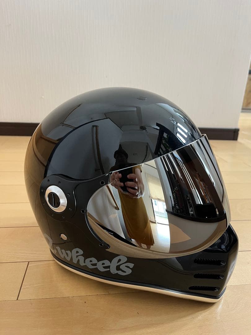 ⭐️シールド3種付⭐️ RIDEZ フルフェイスヘルメット 黒　値下げしました♡