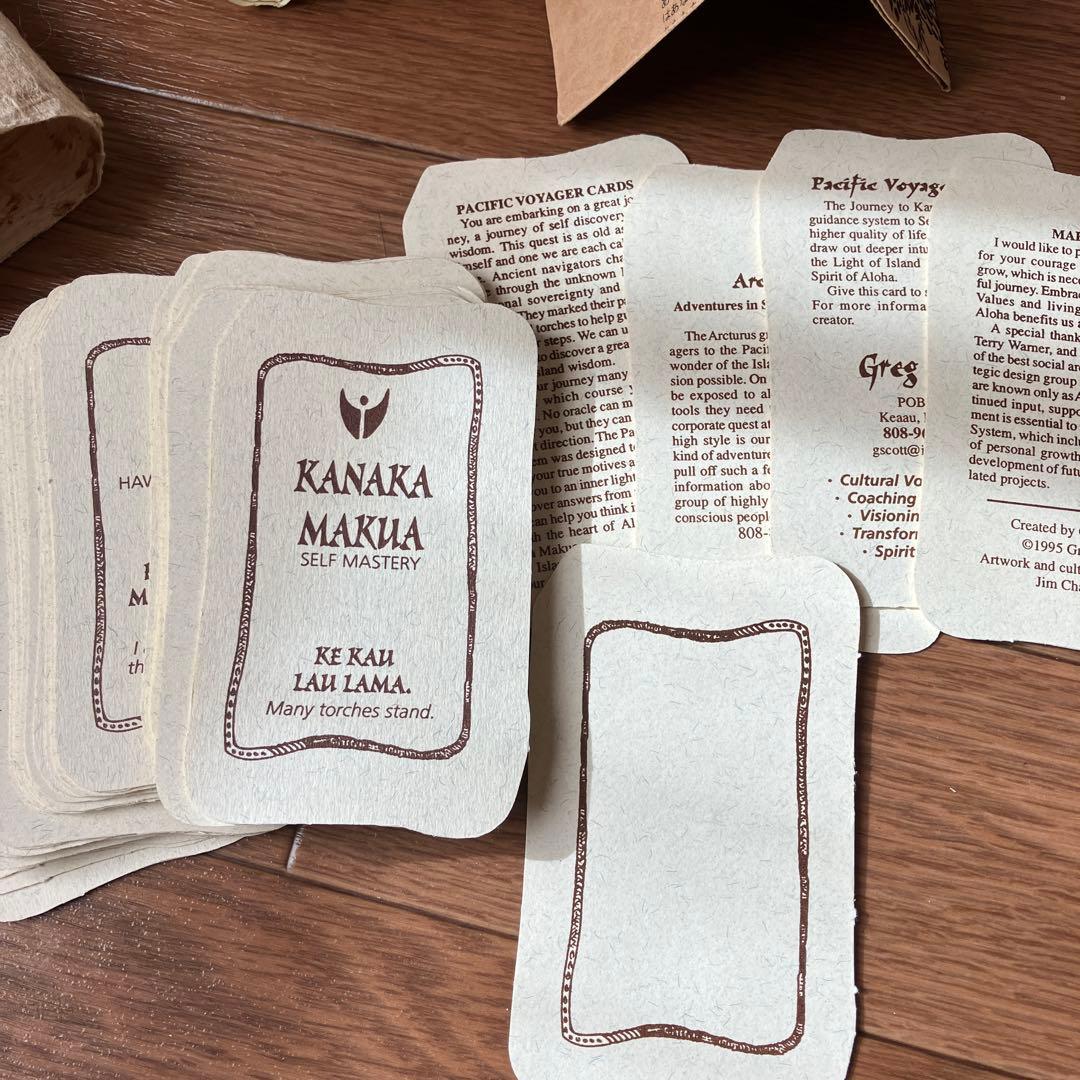 希少⭐︎完品！カナカ・マクア　オラクルカード　パシフィックボイジャーカード